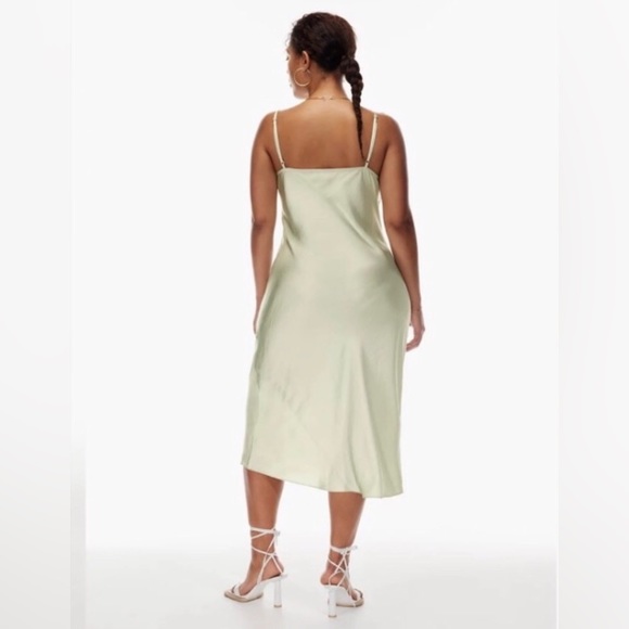 Wilfred Only Dress - Aritzia Satin Slip - Picture 3 of 8